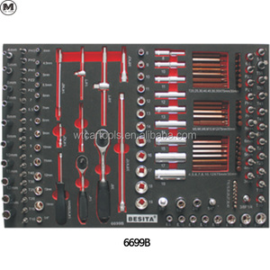 400pcs Garage <strong>Tool</strong> Set with 8 Drawers <strong>Tool</strong> <strong>Trolley</strong> for Auto Flexibly Fixing - Product Image 3