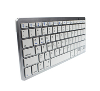 Nuevo Teclado Inalámbrico Mecánico Económico de 2.4Ghz Android IOS Mini Bt para PC, Portátil y Tableta