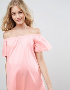 KY Mini abito <span class=keywords><strong>incinta</strong></span> <span class=keywords><strong>abbigliamento</strong></span> spalle scoperte manica corta donna all'ingrosso 100% cotone estate maternità supporto premaman tessuto - Product Image 4