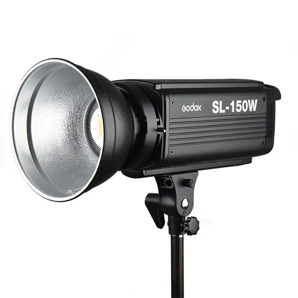 Godox-torche vidéo LED SL-150W, 150W, 5600K, écran LCD blanc, pour appareil photo, monture Bowens, éclaire de Studio continu