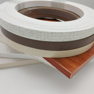 Edge trim สำหรับแผงขอบพลาสติกสำหรับห้องครัวประตูตู้ไม้สี pvc แถบ