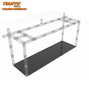 Tianyu Eco-friendly Used Aluminum Truss System Booth Truss Stage Light Frame
