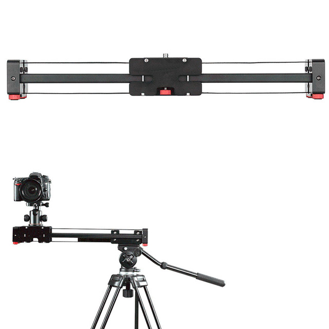 VGEET Professional Aluminum Alloy 500mm Motorized Video Camera Slider for DSLR and Camcorder