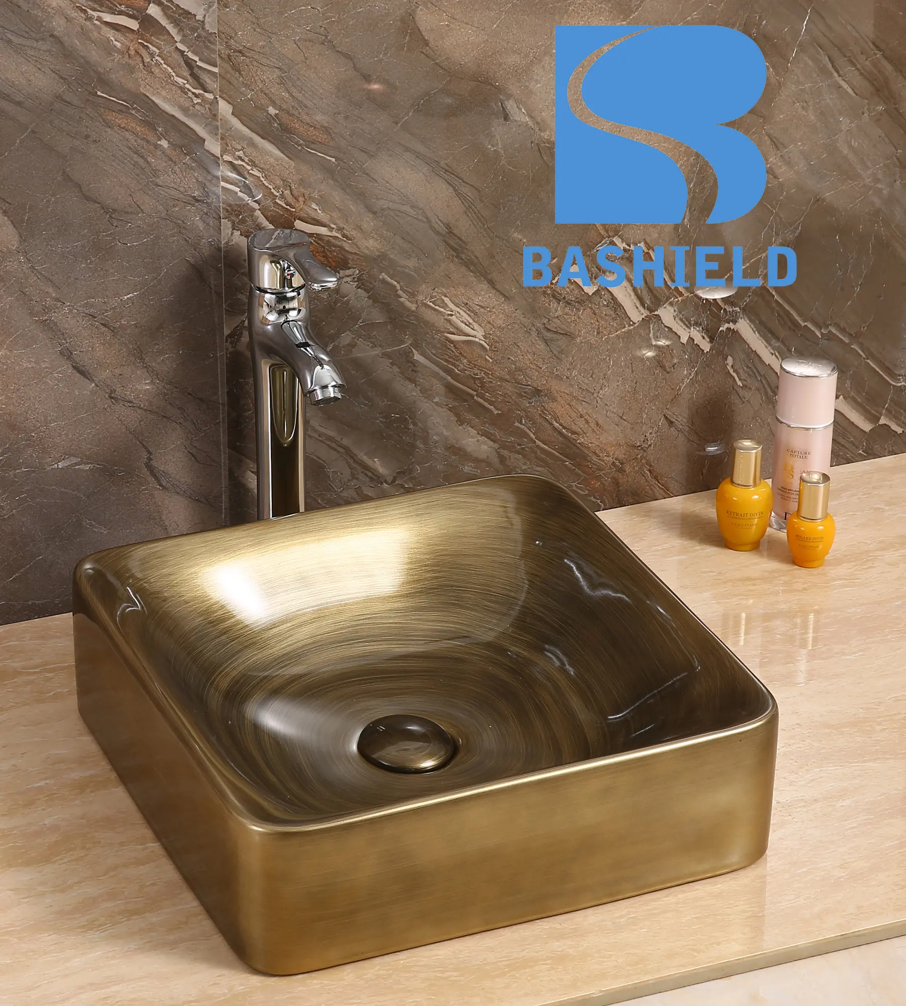 Ucuz fiyat metal sır tasarım banyo seramik lavabo sanat lavabo