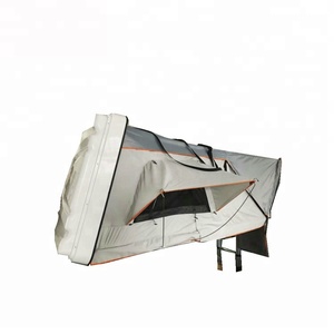 Fibra de Vidrio techo tienda al aire libre Camping 4-5 personas con impermeable techo plegable, techo de la tienda de la parte superior de la - Product Image 2