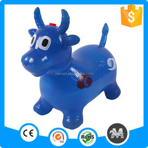 <span class=keywords><strong>Vache</strong></span> <span class=keywords><strong>gonflable</strong></span> automatique en pvc, pour animaux sautants - Product Image 6
