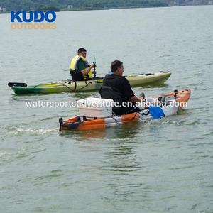 KUDO extérieur 2.72M vente en gros 1 pièce siège sur Kayak de pêche en plastique rotomoulé bon marché - Product Image 5