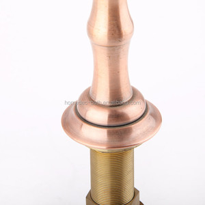 Larcolais Solid Brass <span class=keywords><strong>Antique</strong></span> Lấy Cảm Hứng Từ Rộng Rãi Phòng Tắm Cổ Điển Lưu Vực Bồn Rửa Vòi Nước Hai Xử Lý Nước Tap (Rose Gold Kết Thúc) - Product Image 4