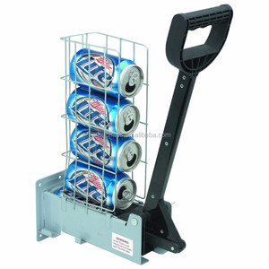6 एल्युमिनियम कर सकते हैं कोल्हू लोड लूट भंडारण बिन अंतरिक्ष सेवर रीसायकल आय शौक - Product Image 2