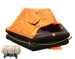 SOLAS البحرية طوق نجاة قابل للنفخ بسعة 4 ~ 152 الأشخاص - Product Image 1