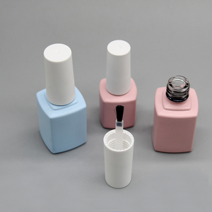 12Ml Grosir Berwarna Merah Muda Kaca Persegi <span class=keywords><strong>Essie</strong></span> Cat Kuku Grosir Cat Kuku Gel Botol dengan Sikat - Product Image 3