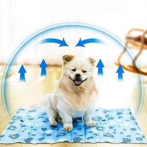 Tapis pour chien auto-refroidissant avec couverture imprimée en <span class=keywords><strong>nylon</strong></span> Gel <span class=keywords><strong>Cool</strong></span> Technology pour soulager la déshydratation et la surchauffe des chiots - Product Image 1