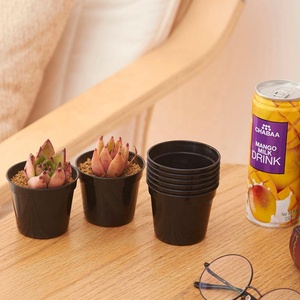 <span class=keywords><strong>Pot</strong></span> de pépinière promotionnel mignon et économique pour plantes succulentes, rond ou carré, <span class=keywords><strong>blanc</strong></span> ou noir, 2,6'' ou 2,1'' - Product Image 4