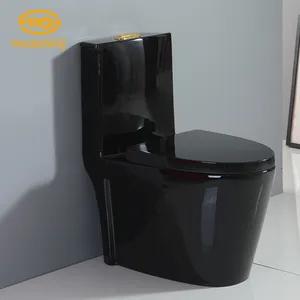 Economic Square Shape Sanitary Ware Cyclone S-trap 300/400 mm Ceramic Siphionic one piece toilet bowl