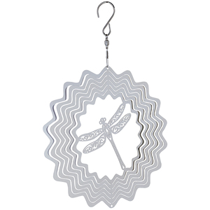 Passe-vent en forme de papillon, coupe laser, 3D, en acier inoxydable, accessoire de jardin - Product Image 2