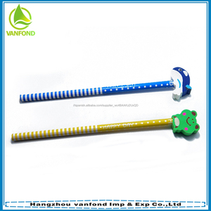 <span class=keywords><strong>3d</strong></span> de dibujos animados en forma de animales lindo de encargo topper goma de borrar lápiz <span class=keywords><strong>para</strong></span> los niños - Product Image 4