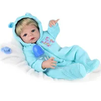 22 "erkek oyuncak bebek El Yapımı Tam Vücut Silikon Yeniden Doğmuş Bebek Yumuşak Yenidoğan Banyo Oyuncak