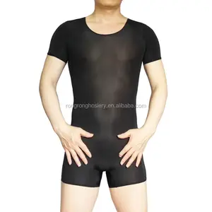 Wholesale men body stocking one piece body stocking for men