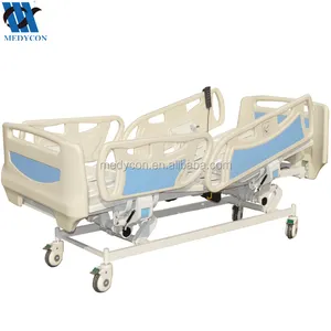 MDK-3618L(I) Medycon Hospital Bed With Table Hospital Bed Spare Parts 3 Positions Nursing Home Beds