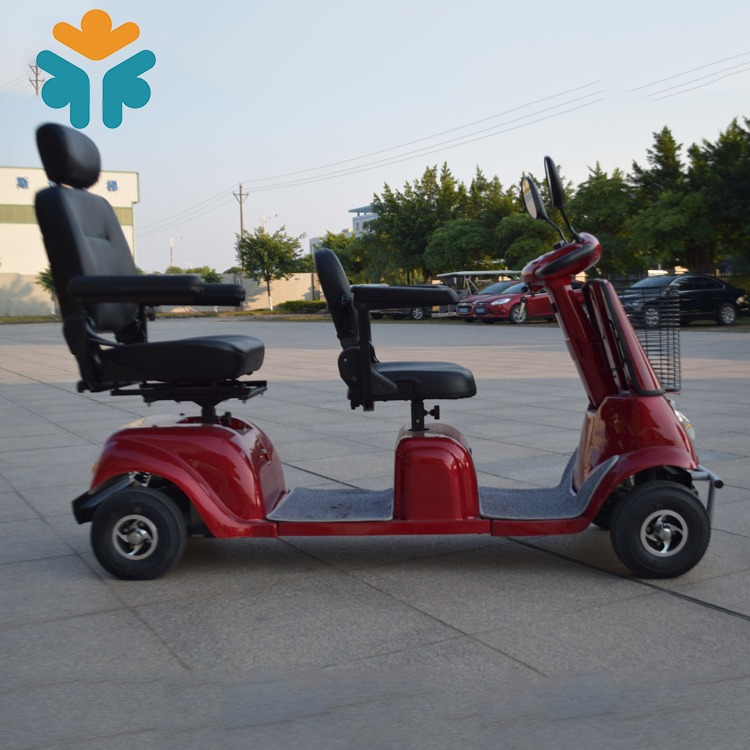 Outdoor Two Seat High Power Big Size 4ホイールElectric Mobility Handicap Scooter