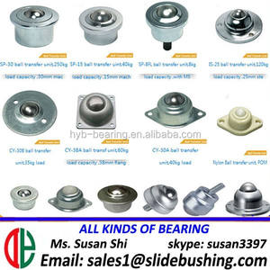 Kegelrollenlager mit Kugelhalter, Förderrollenlager, Stahlkugel-Lenkrolle, Chromstahl-Kugeltransfereinheit - Product Image 5