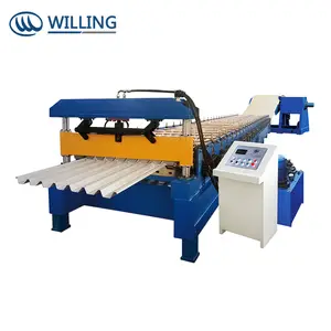 Máquina de fabricación de láminas de hierro, máquina de fabricación de láminas de tejado corrugado