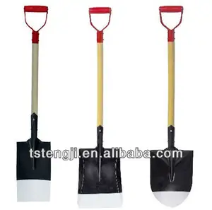 YANYANG farm tools emergency shovel with d gripe wood handle shovel 65mn carbon steel type of shovel s512d s503d s501d