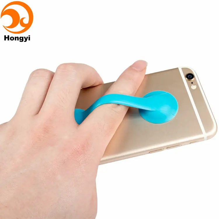 Top quality smartphone finger Grip elastic belt phone Holder smart secure phone handle grip