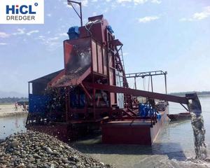 Drague à chaîne à godets <span class=keywords><strong>de</strong></span> 80 m3/h pour le dragage <span class=keywords><strong>de</strong></span> sable/or/diamants - Product Image 5