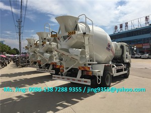 Di alta qualità YUEJIN 3m3 mini <span class=keywords><strong>cemento</strong></span> mixer camion, auto di carico di <span class=keywords><strong>cemento</strong></span> mixer camion in vendita in Nigeria - Product Image 6