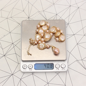 2019 <span class=keywords><strong>el</strong></span> más nuevo agua fresca barroco joyería de las mujeres collar de perlas - Product Image 5
