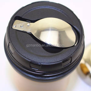 Tianmanbo — blouson d'aliments à Double paroi en acier inoxydable, 18 8, Thermos, gourde isotherme avec cuillère, vente en gros - Product Image 2