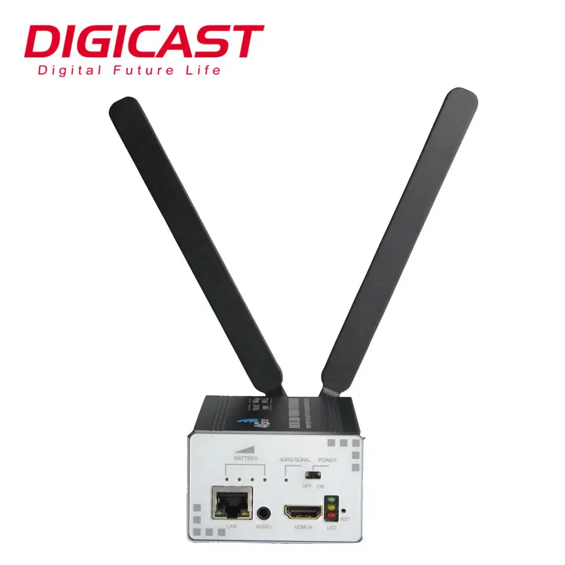 DMB-8900N 울트라 4G 3G 1080P 풀 HD H264 인터넷 SDI 인코더 IPTV 라이브 스트리밍 IPTV 호텔 시스템