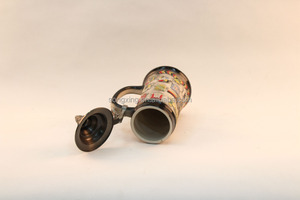 Özel <span class=keywords><strong>euro</strong></span> kabartmalı stoneware bira kapaklı kupalar boyutu ve şekli özelleştirilebilir - Product Image 6