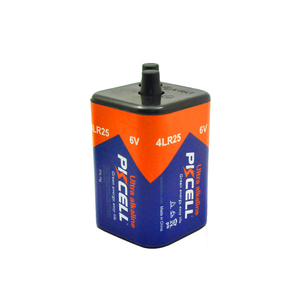Super alkaline batterij 4LR25 6.0 v lantaarn Batterij met lente fit