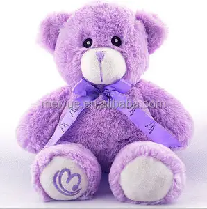 Top Quality Sitting Lavender Bear Microwave Soft Toy Bear
