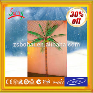 alibaba expresar al aire libre de navidad decorativos de coco palma de la mano del árbol de la luz con <span class=keywords><strong>el</strong></span> ce rohs gs aea ul - Product Image 6
