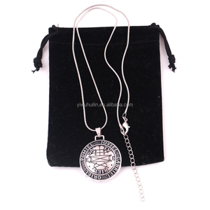 Huilin venta al por mayor de los cazadores de fantasmas estaño talismán de colgante de Metal en Nuevo Modelo collares - Product Image 2