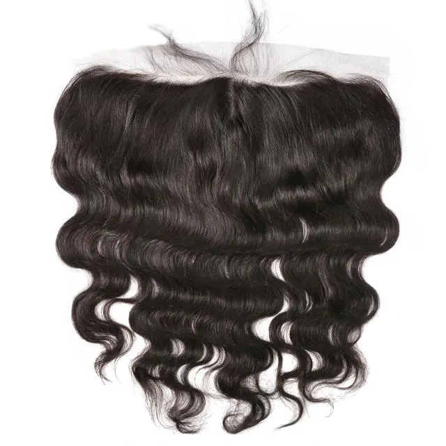 Cheap Price Deep Wave 13x4 13x6 Frontal With Baby Hair Transparent Lace Frontal Raw Human Hair