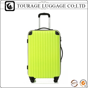 Hardside amarelo Euro Cotovia Piloto Conjunto Bagagem Do Trole - Product Image 1