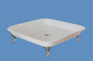 Freestanding profonda ghisa piatto doccia made in china outdoor piatto doccia clawfoot doccia pan