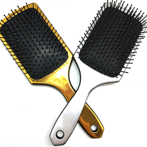 <span class=keywords><strong>Osaki</strong></span> ยี่ห้อนุ่มและ Silky แปรงไนล่อน Textured Cushion แปรงผม ABS/PP Paddle Bling Hairbrush - Product Image 1