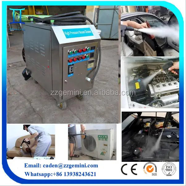 Ce Lpg Verwarming 20 Bar Draagbare Mobiele Stoom Car Wash Machine Prijs/Stoom Bekleding Steam Cleaning