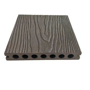 Chất lượng cao chống nứt chống trượt rãnh tự làm <span class=keywords><strong>WPC</strong></span> decking không thấm nước thiết kế sàn cho ngoài trời hoặc trong nhà - Product Image 3