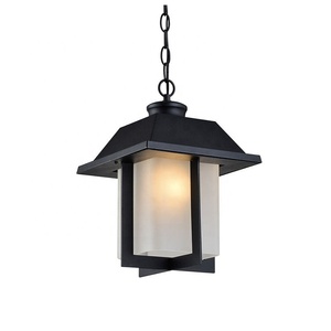 Lampade da parete impermeabili da strada moderne lampade da giardino in vetro di alluminio 220V <span class=keywords><strong>lampadine</strong></span> a incandescenza illuminazione esterna giardino sabbia nera - Product Image 2