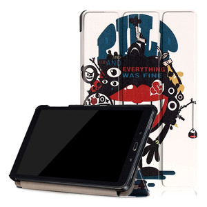 Back Cover Per Samsung <span class=keywords><strong>Galaxy</strong></span> <span class=keywords><strong>Tab</strong></span> 10.1 A <span class=keywords><strong>8</strong></span> 2017 Per Samsung <span class=keywords><strong>Tab</strong></span> S3 9.7 E 9.6 <span class=keywords><strong>Custodia</strong></span> In Pelle Tablet Stampa copertura - Product Image 6