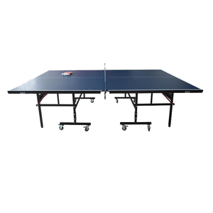 Di alta qualità sport impermeabile blu di <span class=keywords><strong>legno</strong></span> a buon mercato gambe del <span class=keywords><strong>tavolo</strong></span> pieghevole <span class=keywords><strong>tavolo</strong></span> <span class=keywords><strong>da</strong></span> <span class=keywords><strong>ping</strong></span> <span class=keywords><strong>pong</strong></span> per esterno - Product Image 2