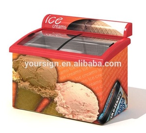 <span class=keywords><strong>Vinilo</strong></span> Adhesivo Personalizado <span class=keywords><strong>para</strong></span> Refrigerador de Helados - Product Image 2
