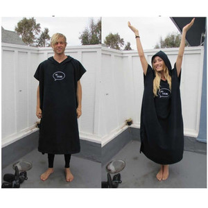 Poncho coupe-vent personnalisé pour femme et <span class=keywords><strong>homme</strong></span>, en microfibre, séchage rapide, peignoir pour adulte, poncho de surf à capuche, serviettes - Product Image 3