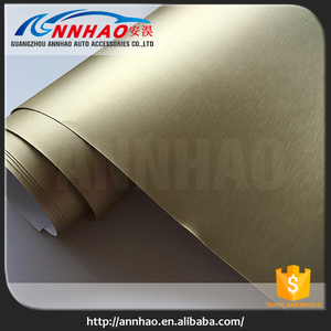 1.52*20 <span class=keywords><strong>M</strong></span> Brushed Metallic Blue Sky Vinile Foglio di Carta Da Imballaggio - Product Image 4